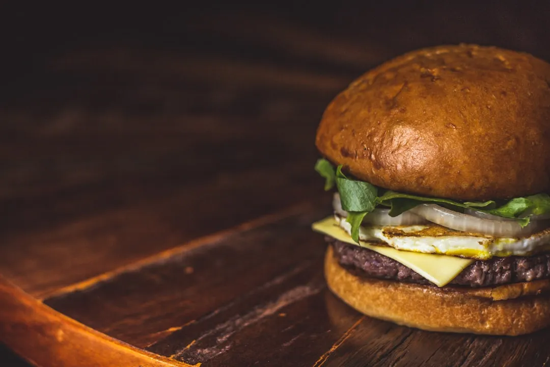 Photo burger recipe