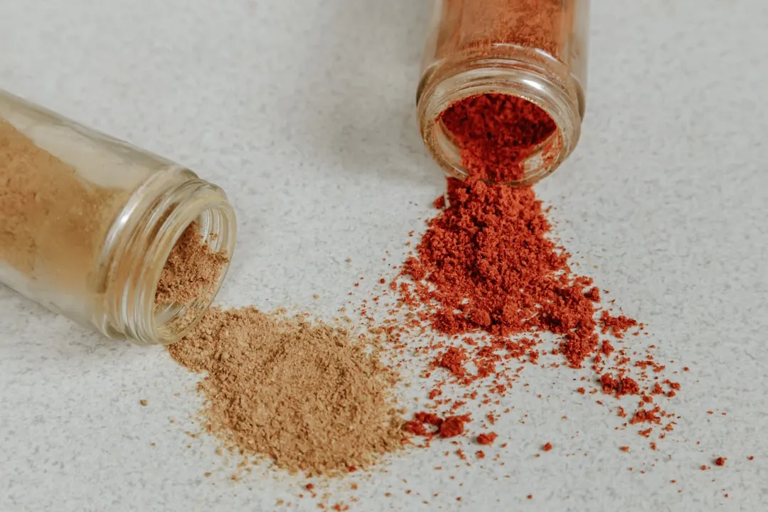 Photo spicy condiments