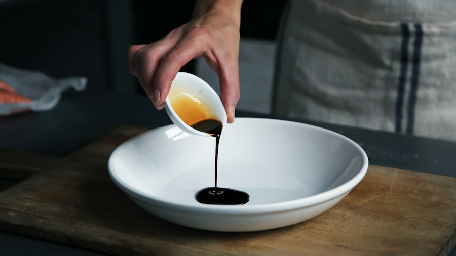 Photo soy sauce