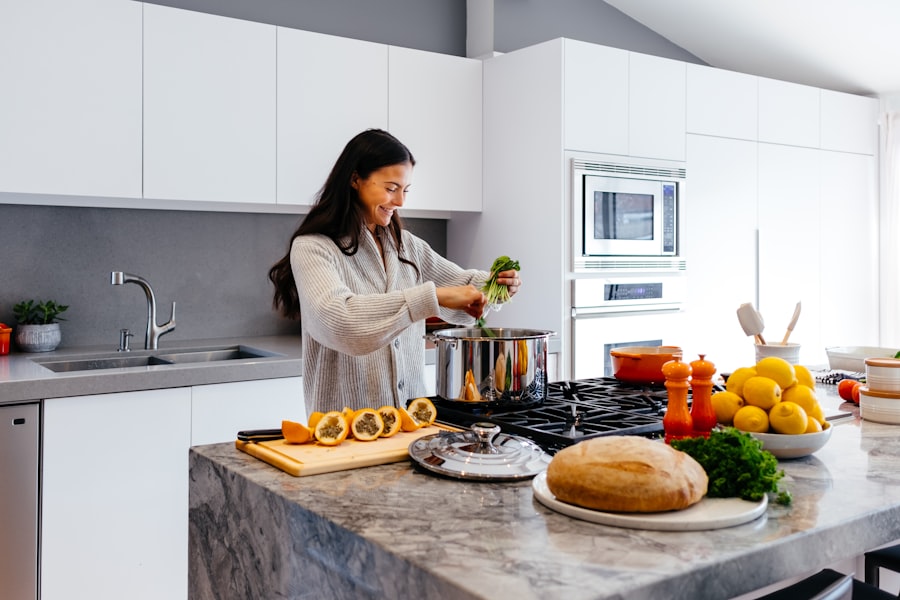 Photo vegetarian cooking