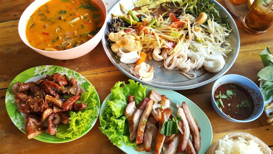 Photo asian meal
