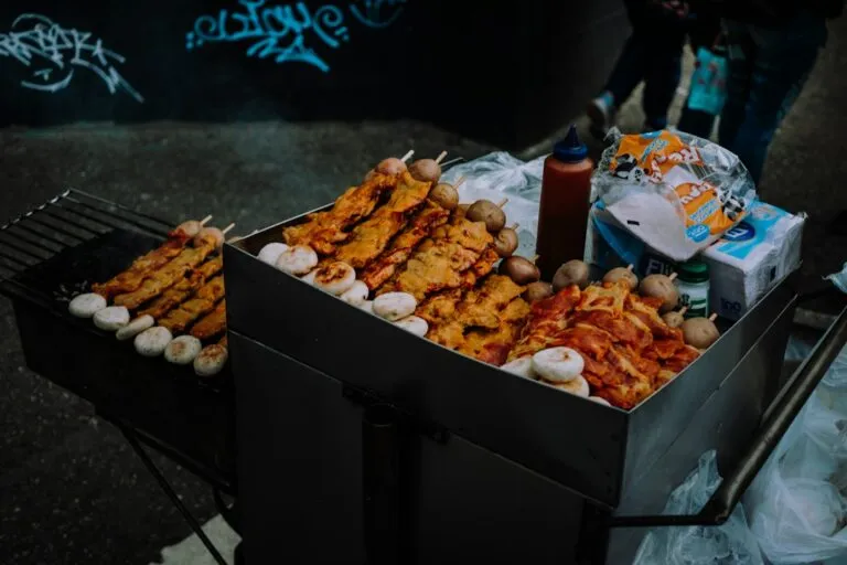 Photo world street food variety