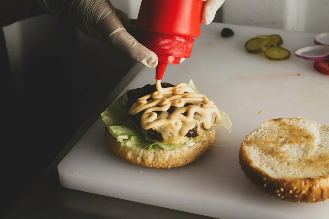 Photo homemade burgers research analysis