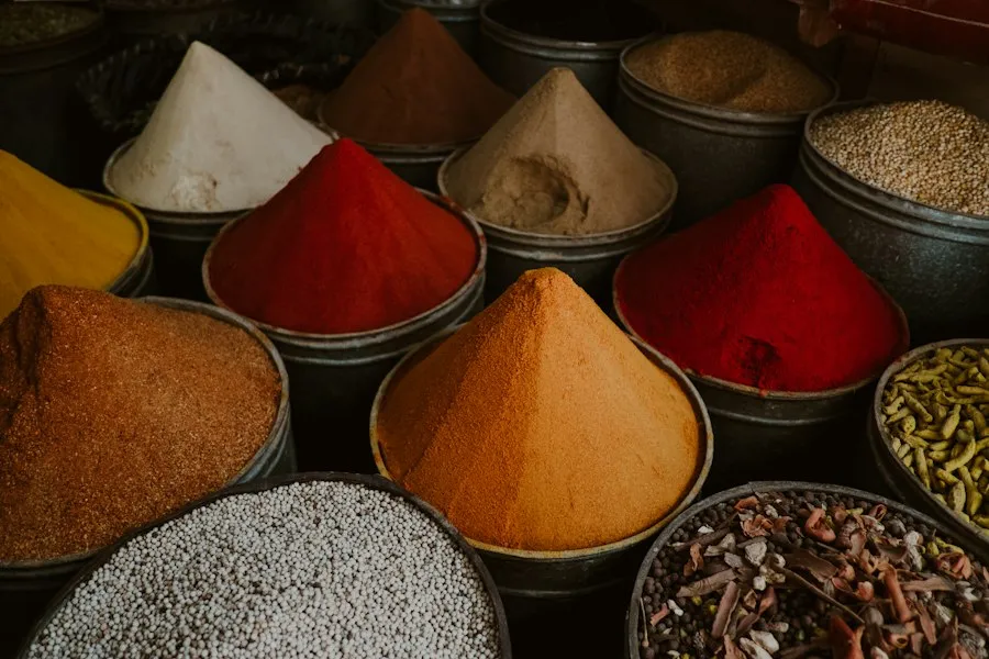 curry spices ingredients overview