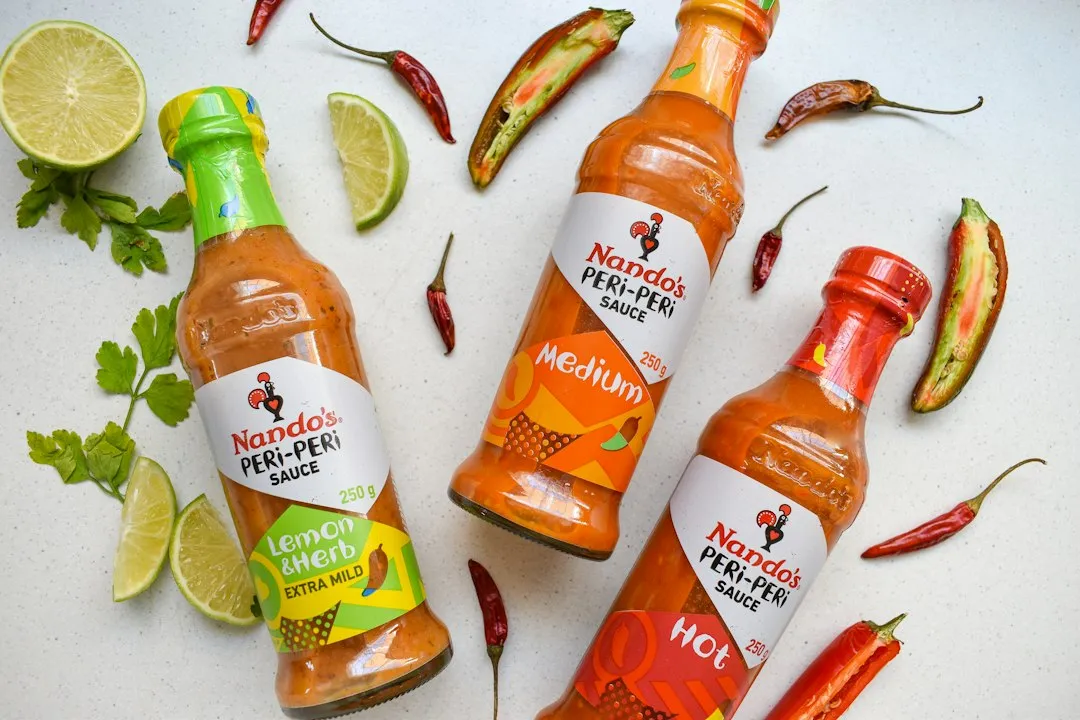 Photo spicy sauces varieties