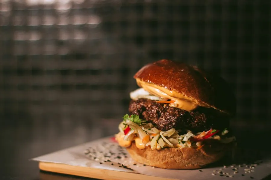 Photo homemade burger mistakes
